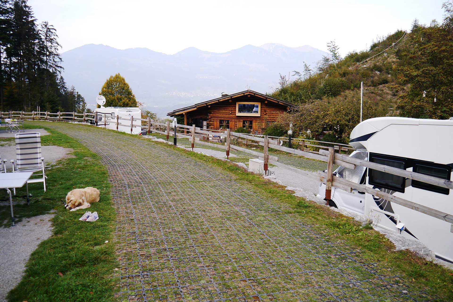 ECORASTER Platzsicherung